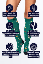 Woodland Bamboo Compression Socks