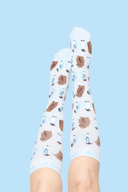 I'm Just a Baby Penguin Bamboo Compression Socks