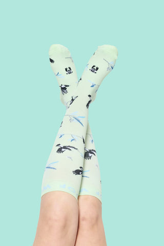 Swooping Season Bamboo Compression Socks