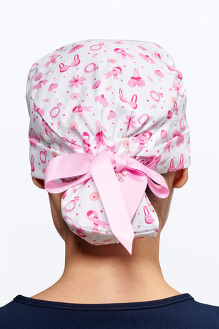 Breast Cancer Awareness Scrub Cap