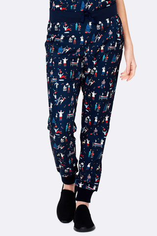 Christmas Chaos Women’s 8-Pocket Joggers