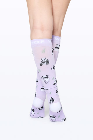 Onigiri Panda Bamboo Compression Socks