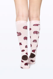 Sassy Hippo Bamboo Compression Socks