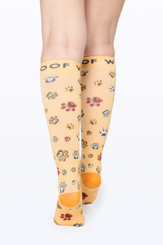 Paws Up Bamboo Compression Socks