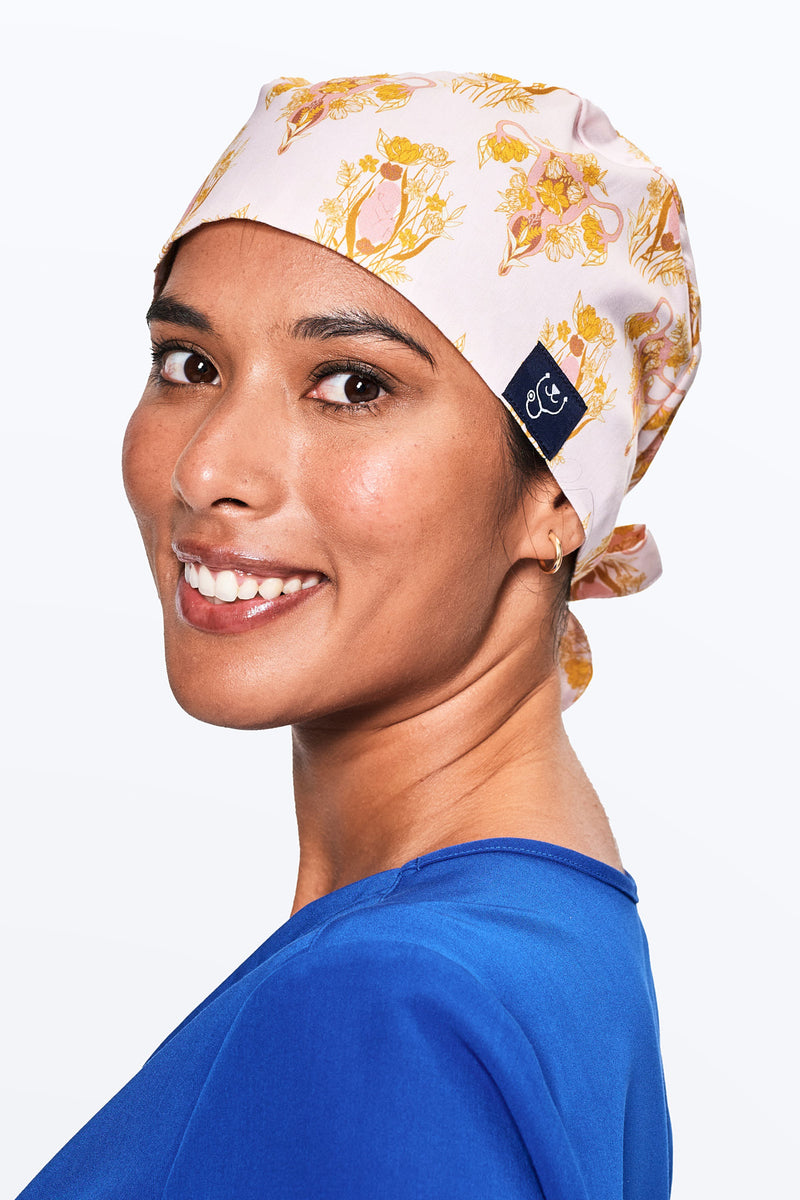 Womb to Grow Uterus Scrub Cap| Dr. Woof Apparel AU