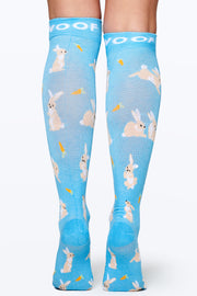 Snuggle Bunnies Bamboo Compression Socks